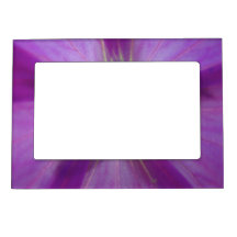 Cadre d'image étoile de floraison violette