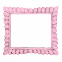 Cadre sculpté par rose photo en relief