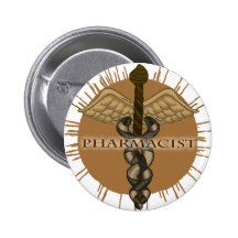 Caducée de pharmacien badges