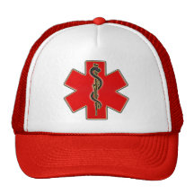 Caducée médical casquette de camionneur