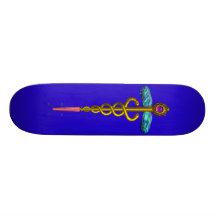 CADUCÉE SKATEBOARD CUSTOMISABLE