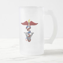 Caducée vétérinaire tasse