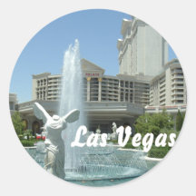 Caesars Palace Las Vegas Autocollant Rond
