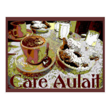Café Aulait, café de la Nouvelle-Orléans Cartes Postales