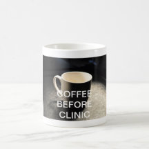 CAFÉ AVANT CLINIQUE TASSE