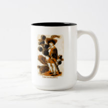 Café avec la tasse de Blackberry