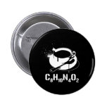 Café C8H10N4O2 Pin's