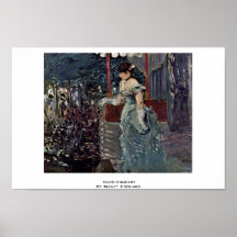 Café-Concert par Manet Edouard Posters