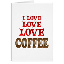 Café d'amour d'amour carte