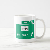 Café d'assistance sociale mug