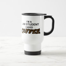 Café du besoin - étudiant en droit tasse
