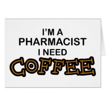 Café du besoin - pharmacien cartes de vœux