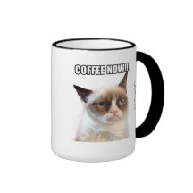 CAFÉ grincheux de Cat™ MAINTENANT ! ! ! Tasse
