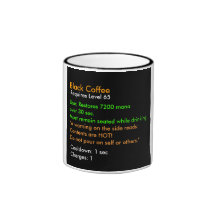 Café noir tasse