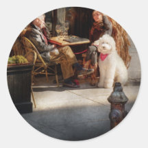 Café - NY - serveur que je voudrais commander Autocollants