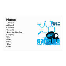 Caféine Carte De Visite