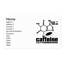 Caféine Carte De Visite
