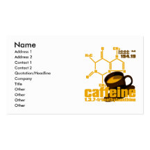 Caféine Carte De Visite