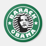 Caféine d'étoile de Barack Obama Magnets Pour Réfrigérateur