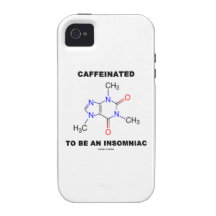 Caféiné pour être une insomniaque (molécule de caf coque iPhone 4/4S