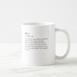 caféine - tasse urbaine de dictionnaire