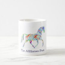 cafepresslogo, le courrier d'AllHorses Mug À Café