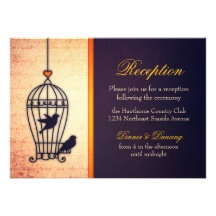 Cage à oiseaux de fantaisie avec la réception de r bristol personnalisé