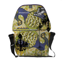 Cage à oiseaux personnalisée géniale de paon de lu besaces