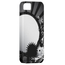 Caisse abstraite noire et blanche grise étui iPhone 5
