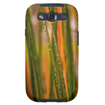 Caisse androïde verte abstraite de la galaxie S II Coque Samsung Galaxy S3