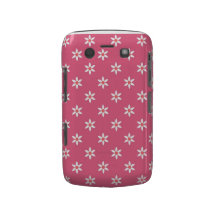 Caisse audacieuse de Blackberry de fleur rose de c Coques Blackberry Bold