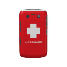 Caisse audacieuse de Blackberry de maître nageur Coque Case-Mate Blackberry