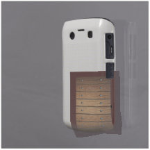 Caisse audacieuse de Blackberry de rétro style en  Coques Blackberry