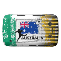 Caisse audacieuse de Blackberry de rugby de l'Aust Coques Blackberry Bold