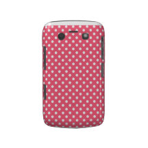 Caisse audacieuse rose moyenne de Blackberry de po Coque Blackberry