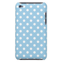 Caisse bleue du contact G4 d'iPod de point de polk Coque iPod Touch Case-Mate