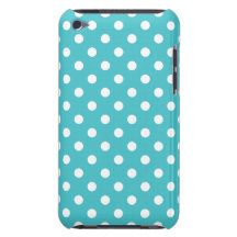 Caisse bleue du contact G4 d'iPod de point de polk Étui iPod Touch