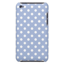 Caisse bleue du contact G4 d'iPod de point de polk Étui iPod Touch