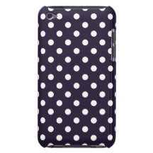 Caisse bleue profonde du contact G4 d'iPod de poin Coque iPod Case-Mate