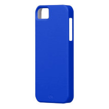 Caisse bleue simple de l'iPhone 5 Coque Case-Mate iPhone 5