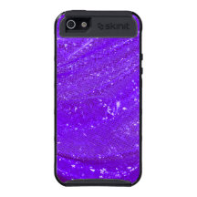 Caisse brillante pourpre de l'iPhone 5