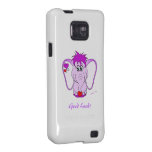 Caisse chanceuse de galaxie de Samsung de tarte Étui Samsung Galaxy S2