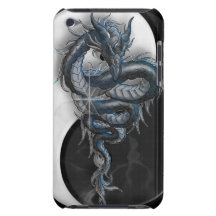 Caisse chinoise d'iPod de dragon de Yin Yang à pei Coque iPod Touch Case-Mate