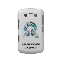 Caisse de Blackberry avec le bleu E-Frais de logo  Coque Case-Mate Blackberry