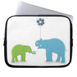 Caisse de douille d'éléphants housse ordinateur
