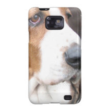 Caisse de galaxie de Basset Hound Samsung Coques Samsung Galaxy S2