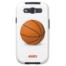 Caisse de galaxie de Samsung de basket-ball Étuis Galaxy SIII