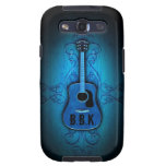 Caisse de galaxie de Samsung de guitare de bleus Coques Galaxy S3