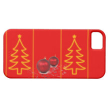 Caisse de l'arbre de Noël iPhone5 Coque iPhone 5