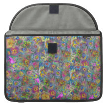 Caisse de Mac Book de tempête de fleur Housse MacBook Pro